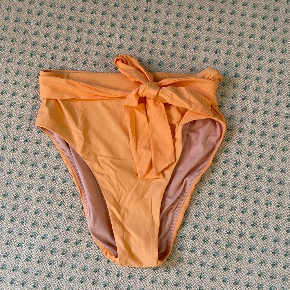 NWT J.crew high rise bikini bottoms size small